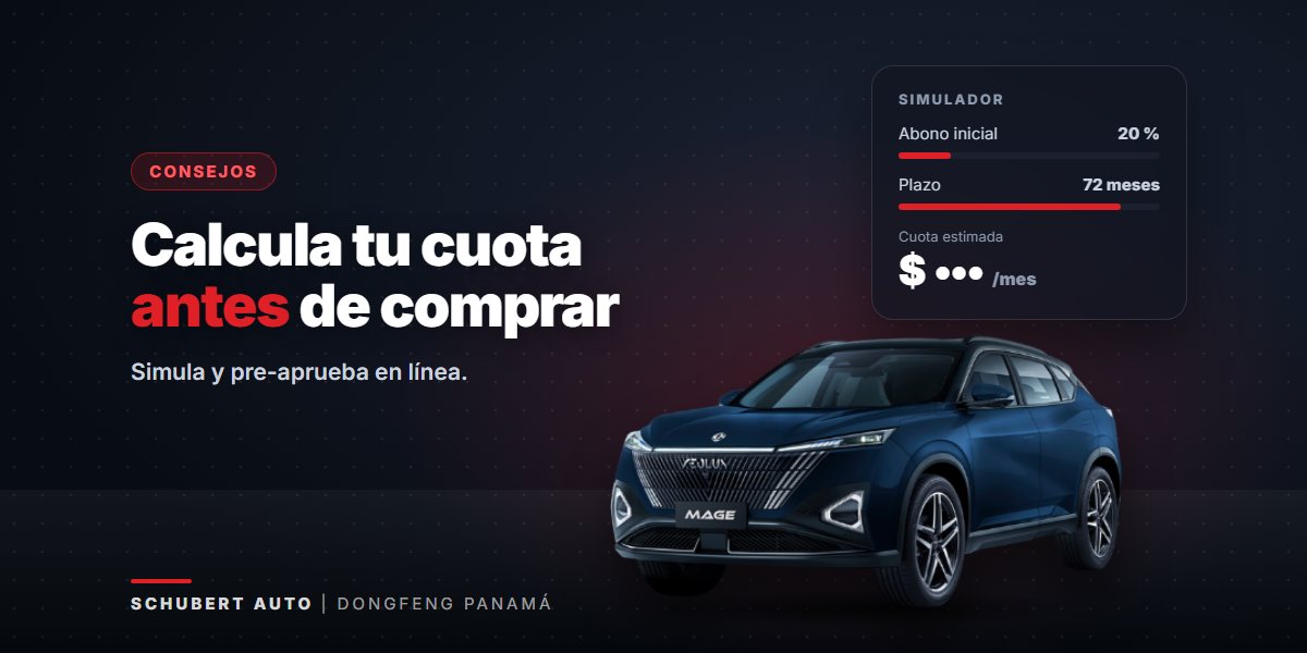 Financiamiento: cómo calcular tu cuota antes de comprar tu carro