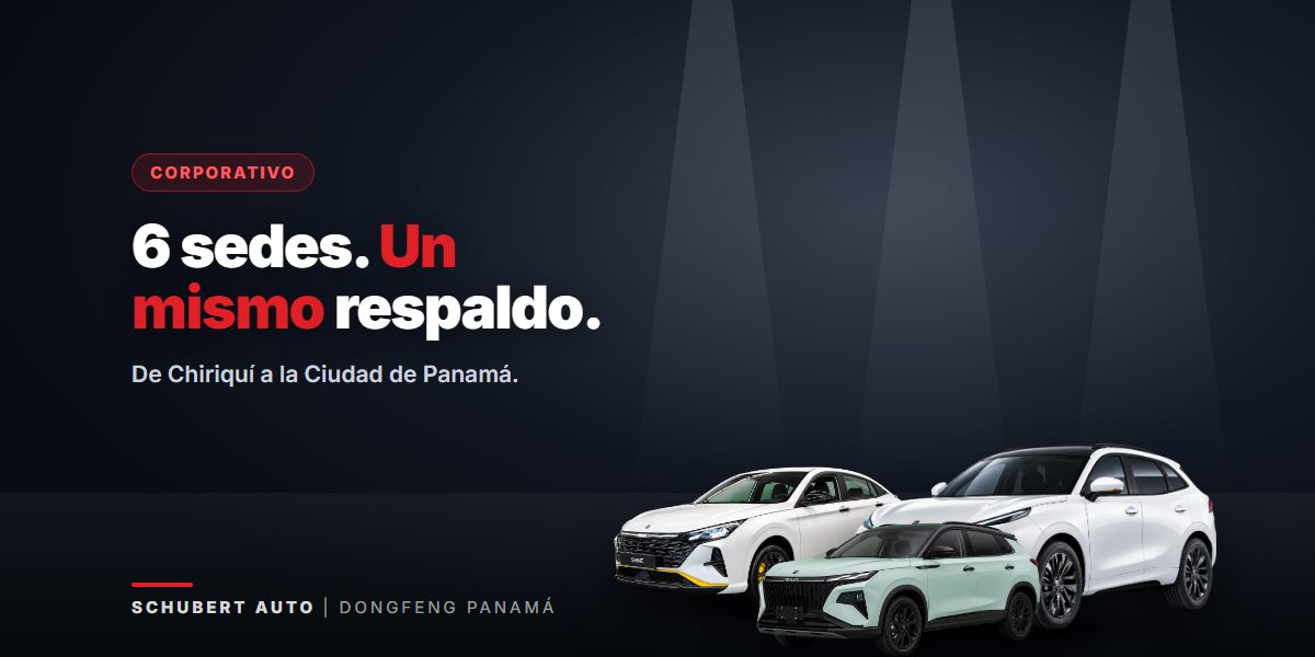Red de showrooms y talleres Schubert: de Chiriquí a Ciudad de Panamá