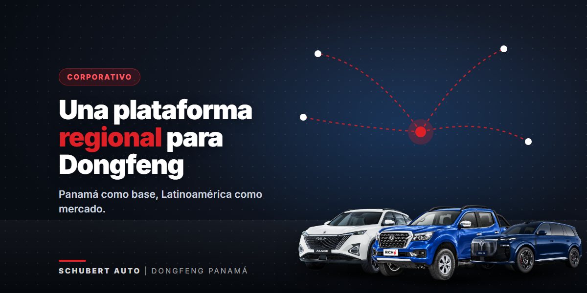Schubert Auto: la plataforma de Dongfeng para crecer en Latinoamérica